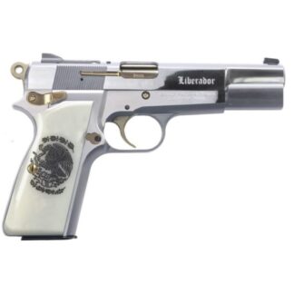 390458 EAA/Girsan Girsan High Power 9mm Luger 4.9" Polished Chrome
