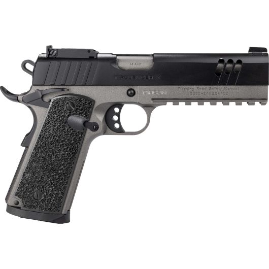 391510 EAA/Girsan 1911|MC1911 S 45 Auto 5.0" Tungsten Gray Cerakote