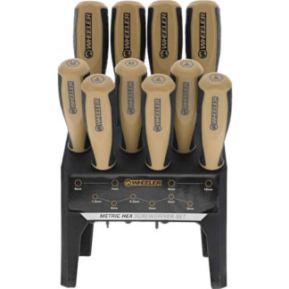 4005281 Wheeler WHE BNCH TOP SCRWDVR MHEX 10PC