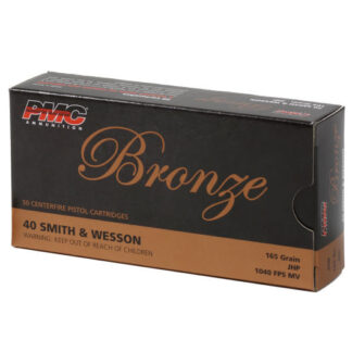 40B PMC 40SW 165GR BRO JHP 50RD 40 S&W