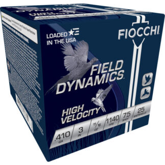 410HV75 Fiocchi FIO 410 HV 3-.6875-7.5 25RD
