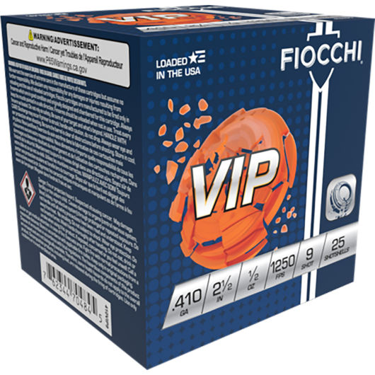 410VIP9 Fiocchi FIO 410 VIP 2.5-.5-9 25RD
