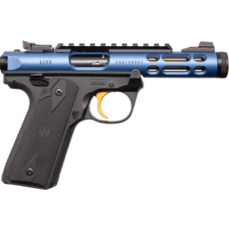 43932 Ruger Mark IV 22 LR 4.4" Blue Anodized