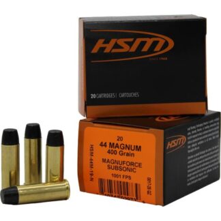 44M-19-N HSM 44M 400GR SUB LFN 20RD 44 Rem Mag