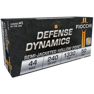 44D500 Fiocchi FIO 44M 240GR DEFENSE JHP 50RD 44 Rem Mag