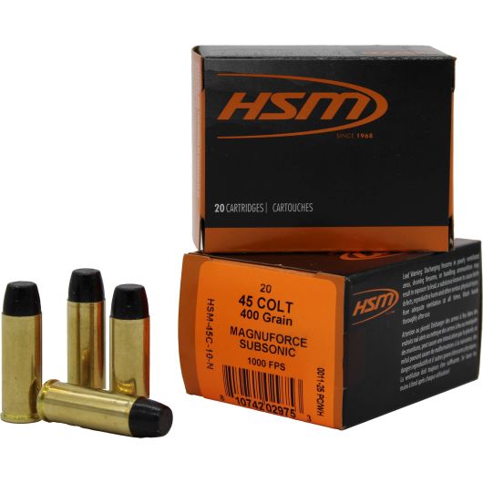 45C-10-N HSM 45LC 400GR SUB LFN 20RD 45 Colt