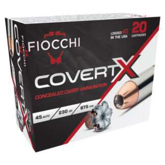 45CCWB Fiocchi FIO 45AP 230GR COVERTX JHP 20R 45 Auto