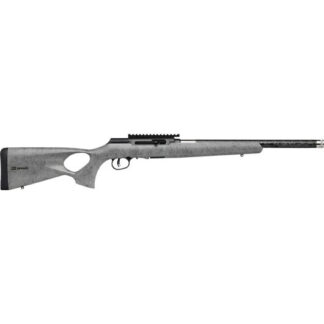 47253 Savage Arms A22 22 LR 18.0" Gray with Black Spiderweb
