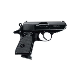 4796002 Walther Arms Inc PPK 380 Auto 3.3" Blackened Stainless Steel