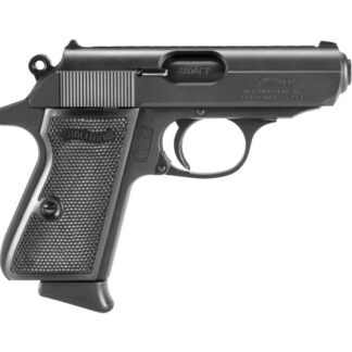 4796006 Walther Arms Inc PPK/S 380 Auto 3.3" Blackened Stainless Steel