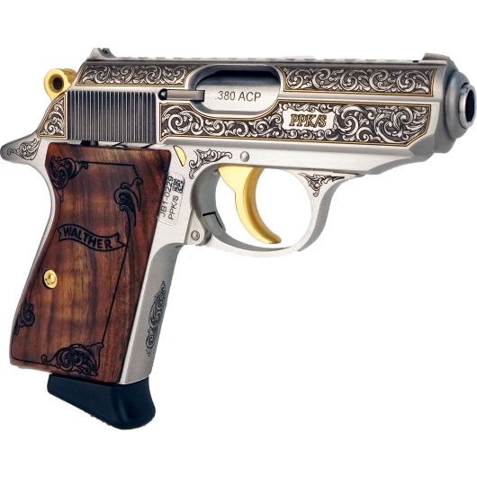 4796017 Walther Arms Inc PPK/S 380 Auto 3.3" Stainless Steel