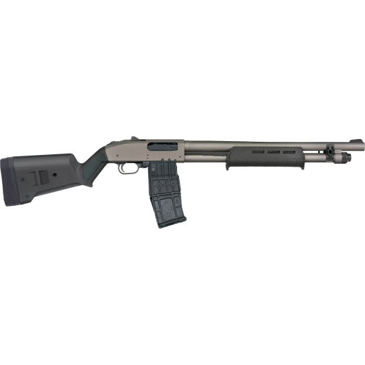 50221 Mossberg 590M 12 Gauge 18.5" Tungsten Gray Cerakote