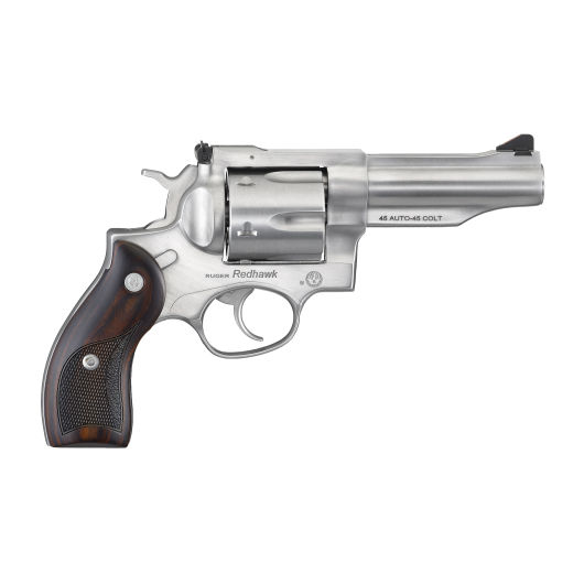 5050 Ruger Redhawk 45 Auto|45 Colt 4.2" 6rd Satin Stainless Steel
