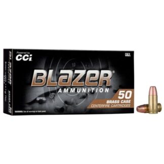 5203-CCI CCI Ammunition 9MM 147GR BLZBRSS FMJ 50RD Luger