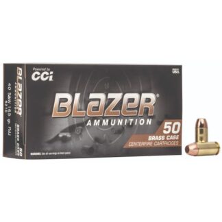 5210 CCI Ammunition 40SW 165GR BLZBRSS FMJ 50R 40 S&W