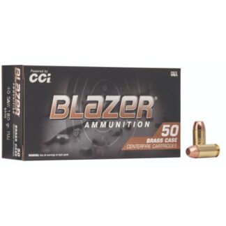 5220 CCI Ammunition 40SW 180GR BLZBRSS FMJ 50R 40 S&W