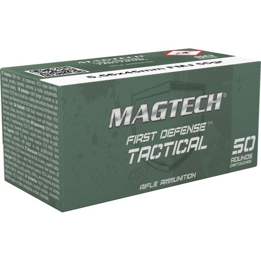 556A Magtech Ammunition MGT 5.56 55GR M193 FMJ 50RD NATO