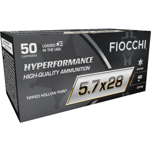 57PT40 Fiocchi FIO 5.7X28MM 40GR THP 50RD