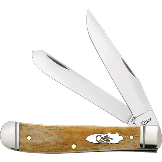 58182 Case CAE TRAPPER ANTIQUE BONE