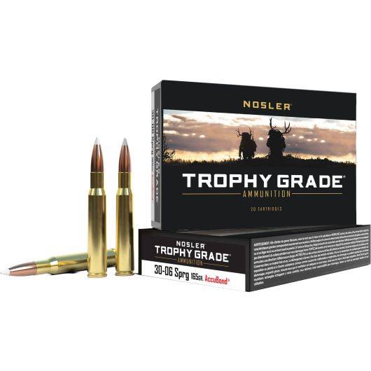 60057 Nosler NOS 30-06 165GR TG ACUBND 20RD Sprg