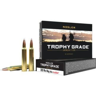 60059 Nosler NOS 300 180GR TG ACUBND 20RD Win Mag