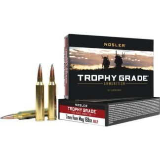 60108 Nosler NOS 7MM 168GR TG ABLR 20RD Rem Mag