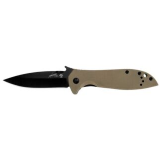 6054BRNBLK Kershaw KER CQC-4K BLK/BLK 3.25 DP