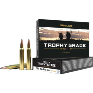 61056 Nosler NOS 300 180GR TG PART 20RD Win Mag