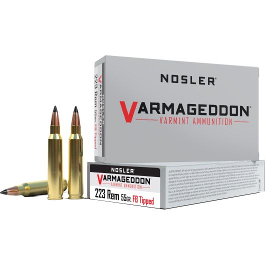 65145 Nosler NOS 223 55GR VARM FBT 20RD Rem