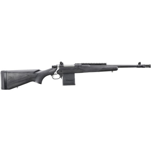 6803 Ruger Scout 308 Win 16.5" Matte Black
