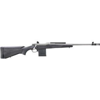 6822 Ruger Scout 308 Win 18.7" Matte Stainless Steel
