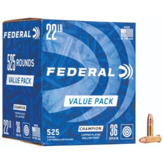 745 Federal Ammunition FDR 22LR 36GR CHAMP CPHP 525RD 22 LR