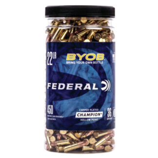 750BTL450 Federal Ammunition FDR 22LR 36GR BYOB CPHP 450RD 22 LR