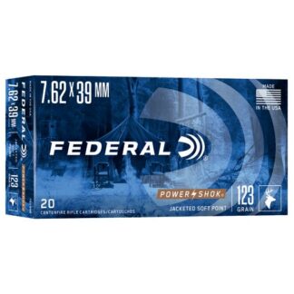 76239B Federal Ammunition FDR 7.62X39 123GR PWRSK SP 20R