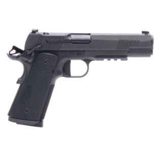 798681682249 Sig Sauer 1911 45 Auto 5.0" Black DLC