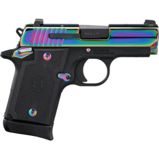 798681683345 Sig Sauer P938 9mm Luger 3.0" Black Anodized