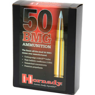 8270 Hornady HRN 50BMG 750GR AMAX MATCH 10R 50 BMG