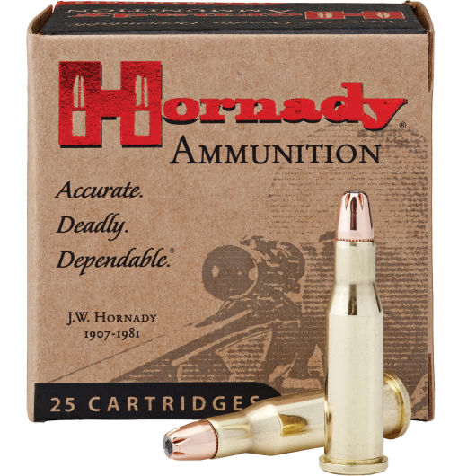 8307 Hornady HRN 218B 45GR CUST HP 25RD 218 Bee