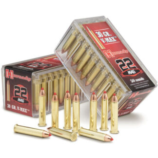 83202 Hornady HRN 22M 30GR V-MAX 50RD 22 Win Mag