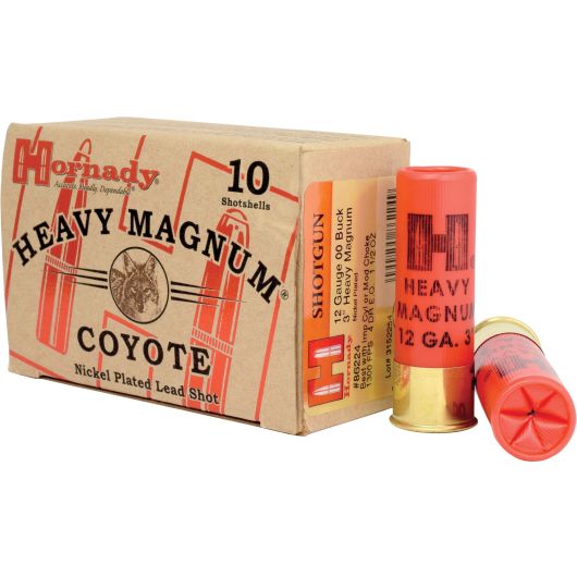 86224 Hornady HRN 12G BU 3-1.5-00 COYOTE 10R 12 Gauge