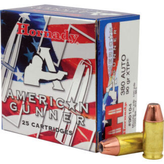 90104 Hornady HRN 380 90GR AG XTP 25RD Auto