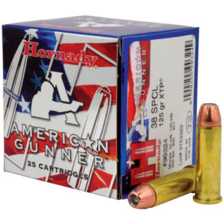 90324 Hornady HRN 38SP 125GR AG XTP 25RD 38 Spl