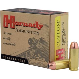 9126 Hornady HRN 10MM 180GR CUST XTP 20RD Auto