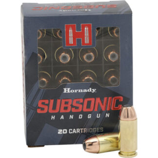 91369 Hornady HRN 40SW 180GR SUB XTP 20RD 40 S&W