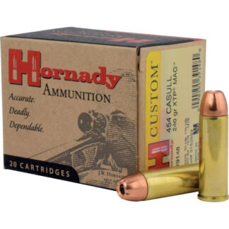 9148 Hornady HRN 454 240GR CUST XTP 20RD Casull