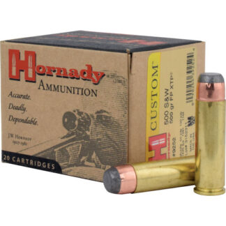 9252 Hornady HRN 500SW 500GR CUST FPXTP 20R 500 S&W Mag