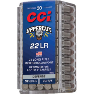 960CC CCI Ammunition 22LR 32GR UPPERCUT HP 50RD 22 LR