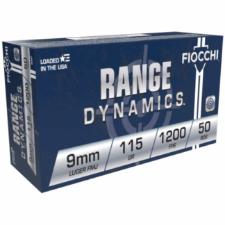 9AP Fiocchi FIO 9MM 115GR FMJ 50RD Luger