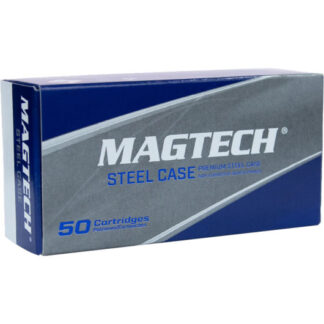 9AS Magtech Ammunition MGT 9MM 115GR FMJ STEEL 50RD Luger