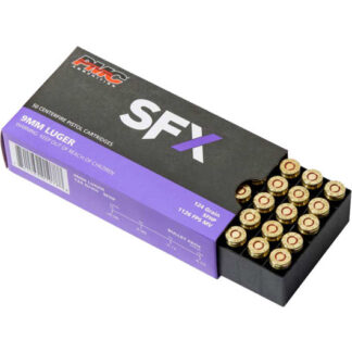 9SFX PMC 9MM 124GR SFX HP 50RD Luger